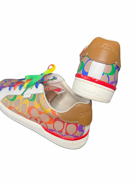 Rainbow Coach Sneakers