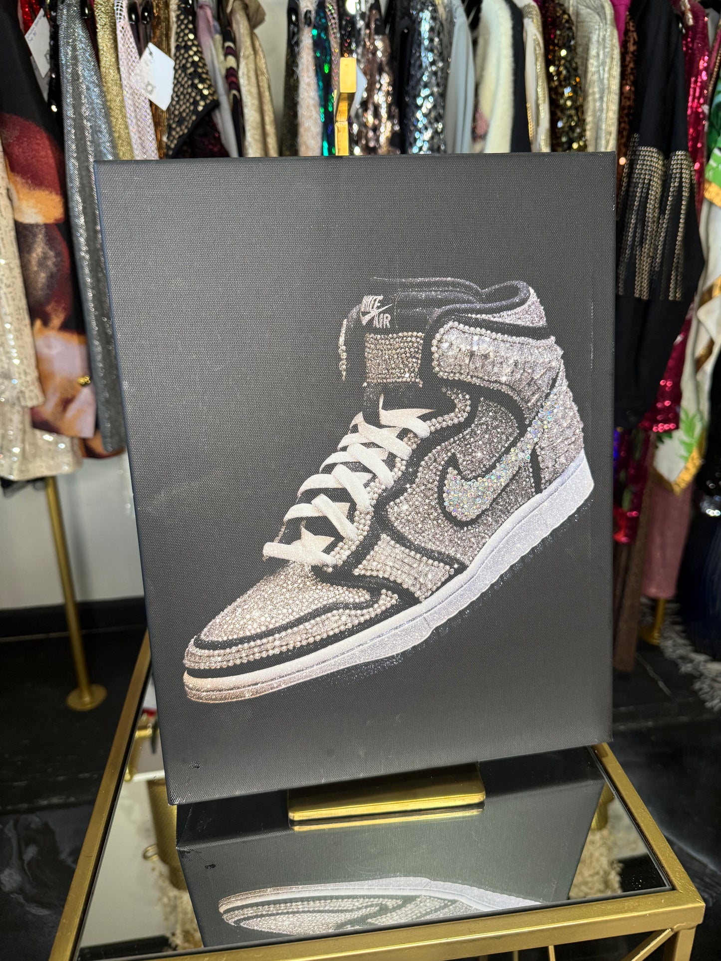 Bling Nike Air Canvas