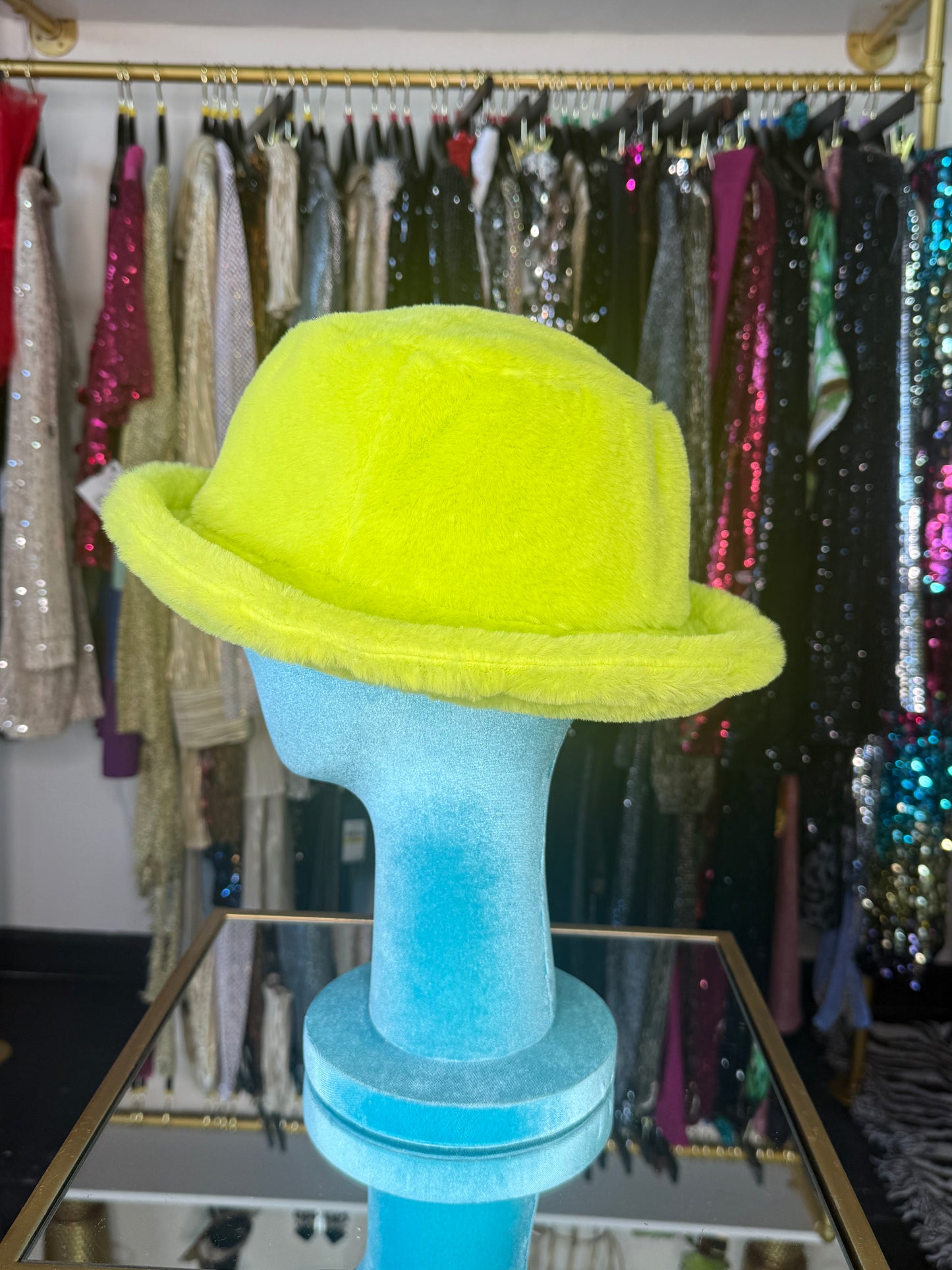 Neon Green Bucket Hat
