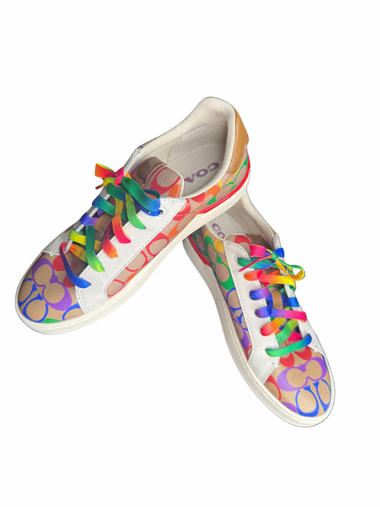 Rainbow Coach Sneakers