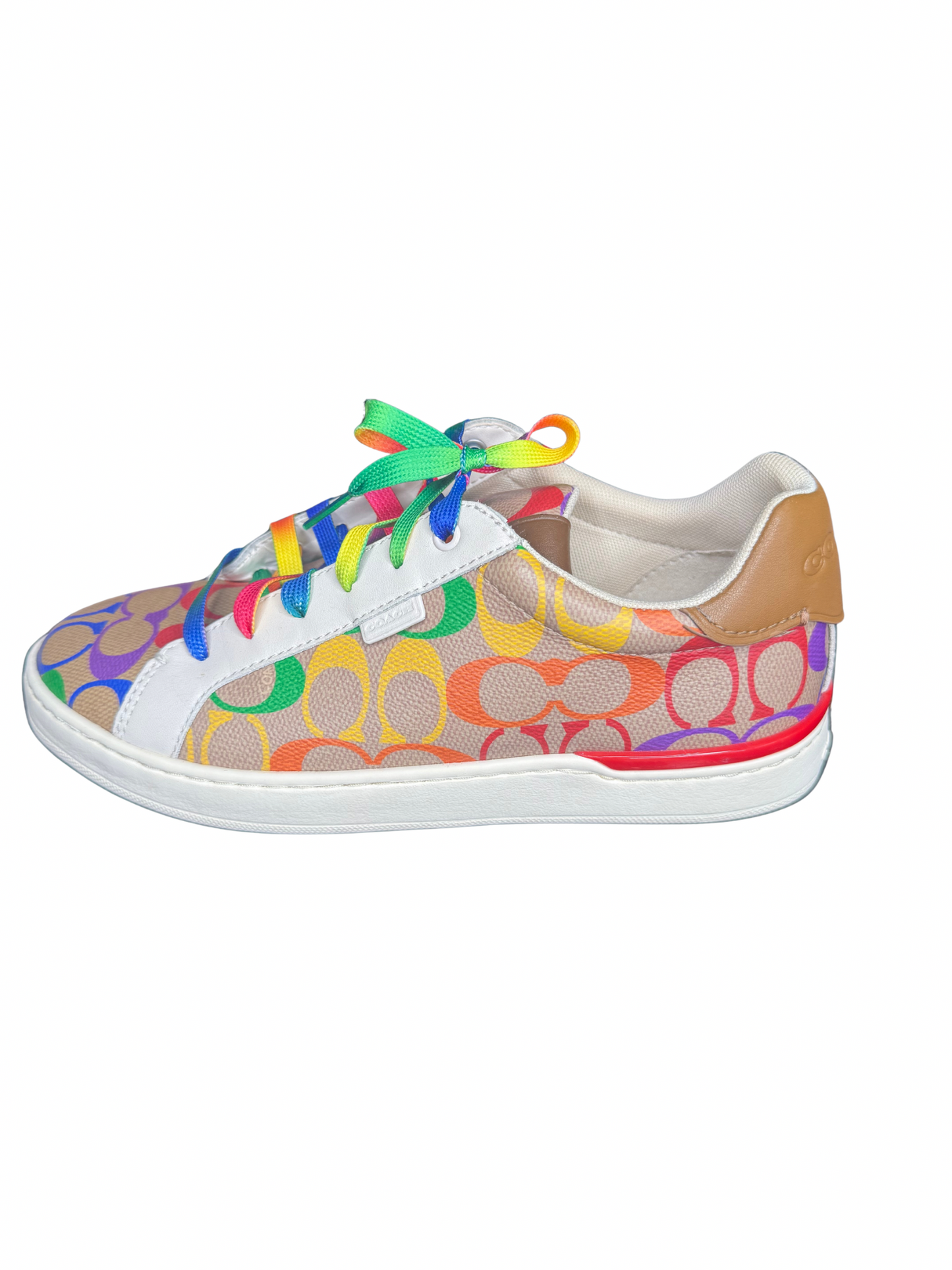 Rainbow Coach Sneakers
