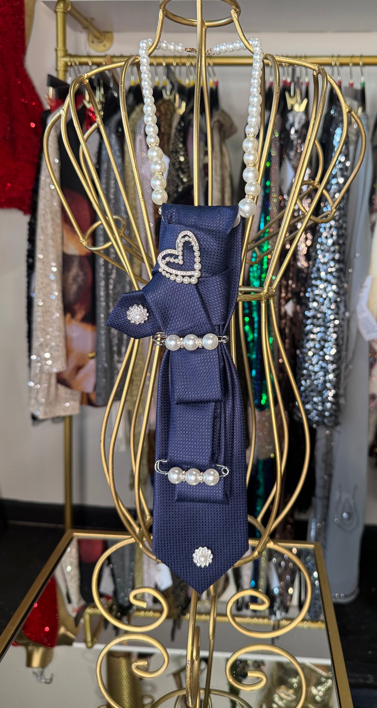 Custom Tie (Necklace Not Included)