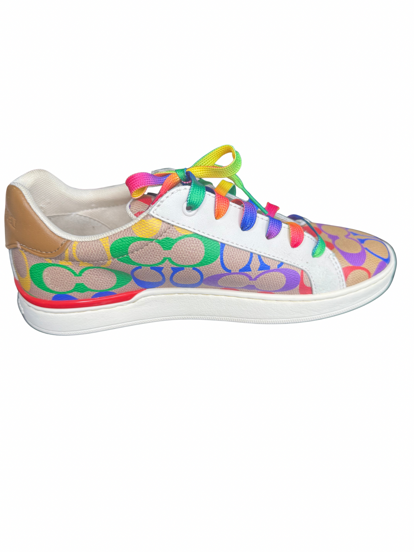 Rainbow Coach Sneakers