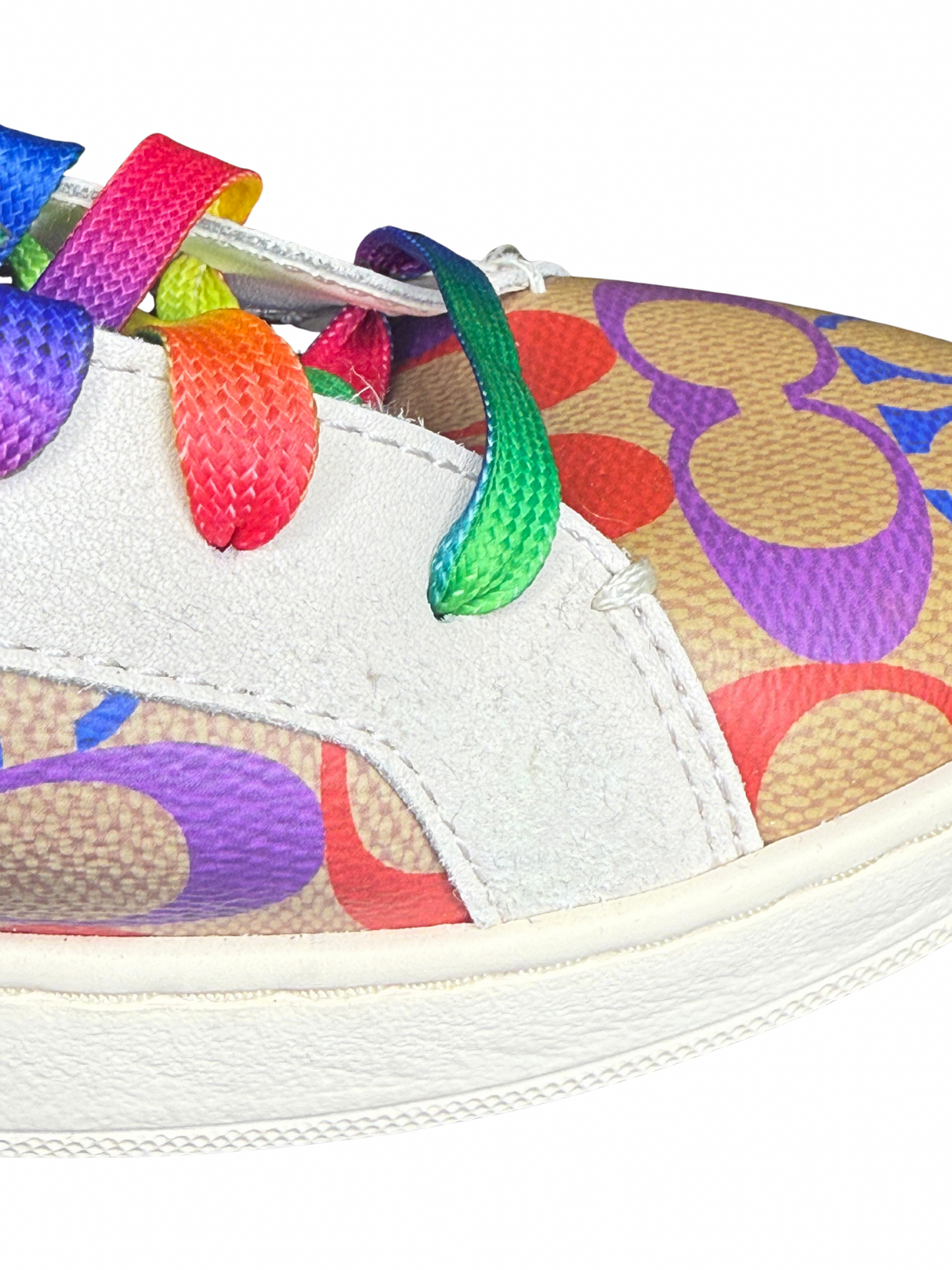 Rainbow Coach Sneakers