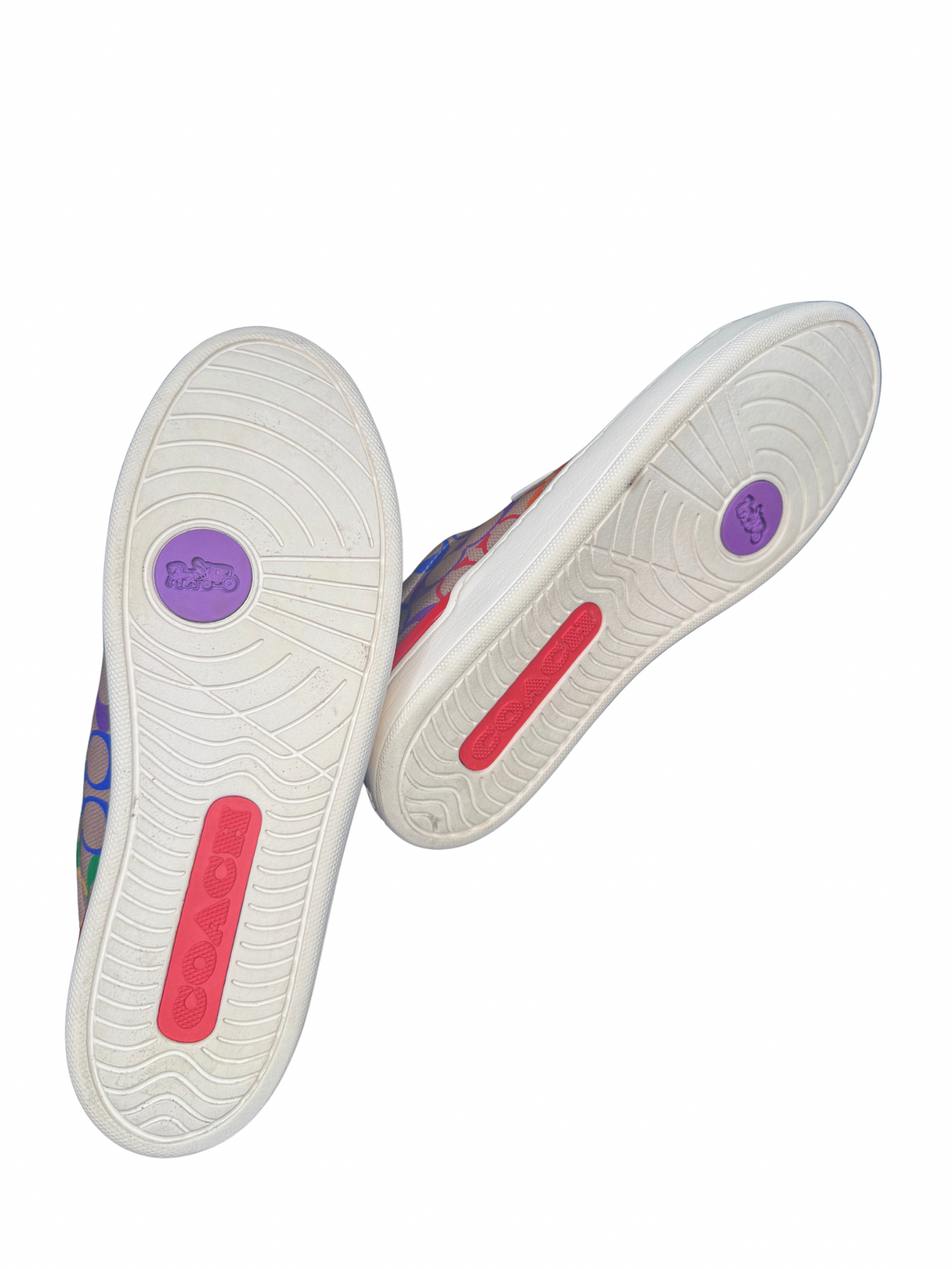 Rainbow Coach Sneakers