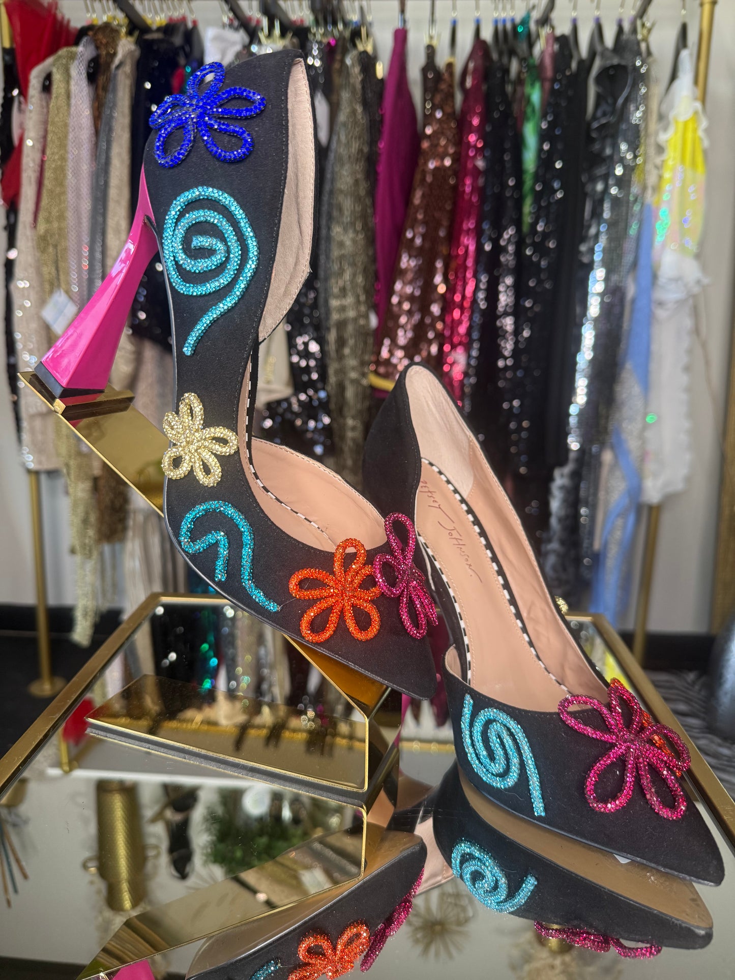 Kimara Bedazzled Heel