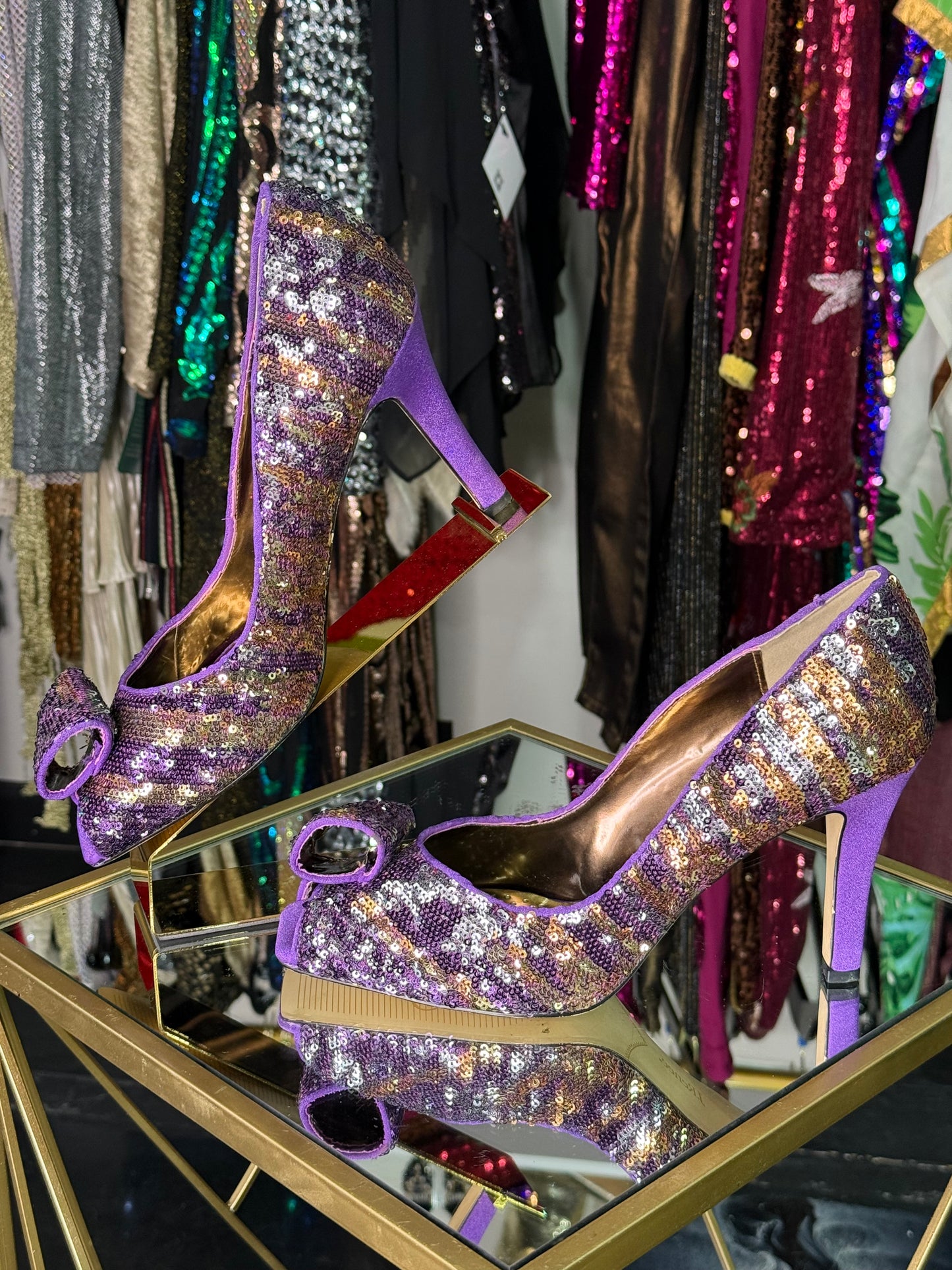 J.Reneé Sequin Heels