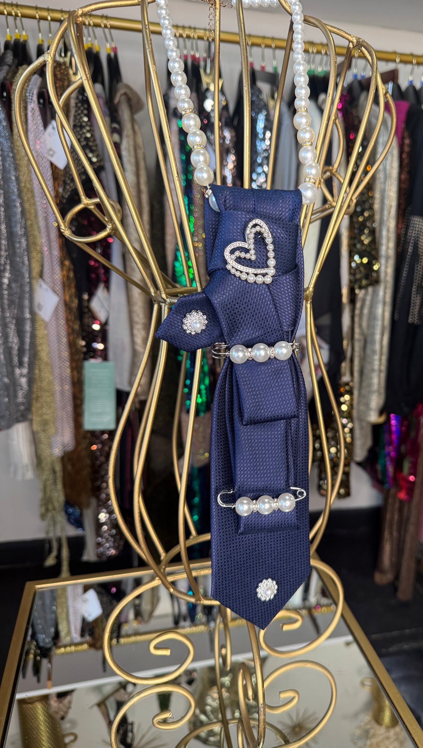 Custom Tie (Necklace Not Included)