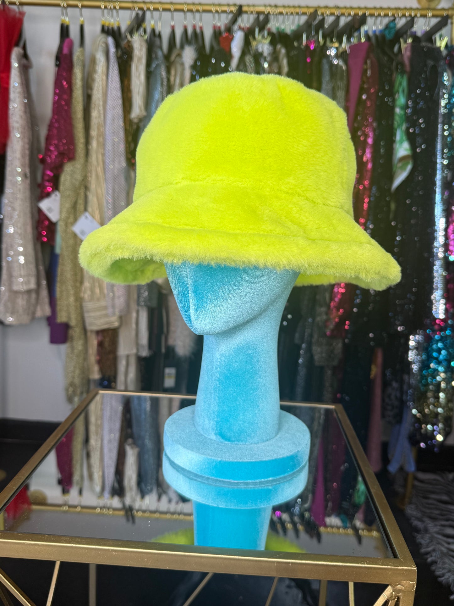 Neon Green Bucket Hat