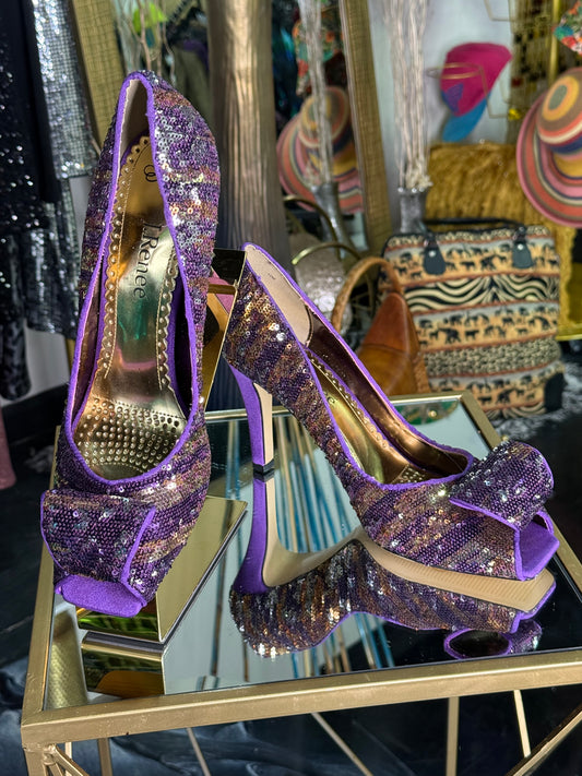 J.Reneé Sequin Heels