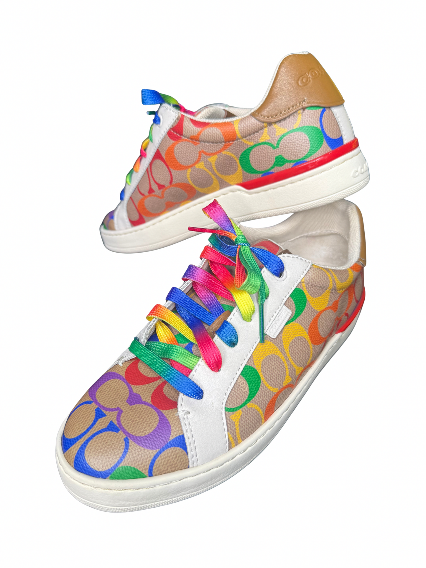Rainbow Coach Sneakers