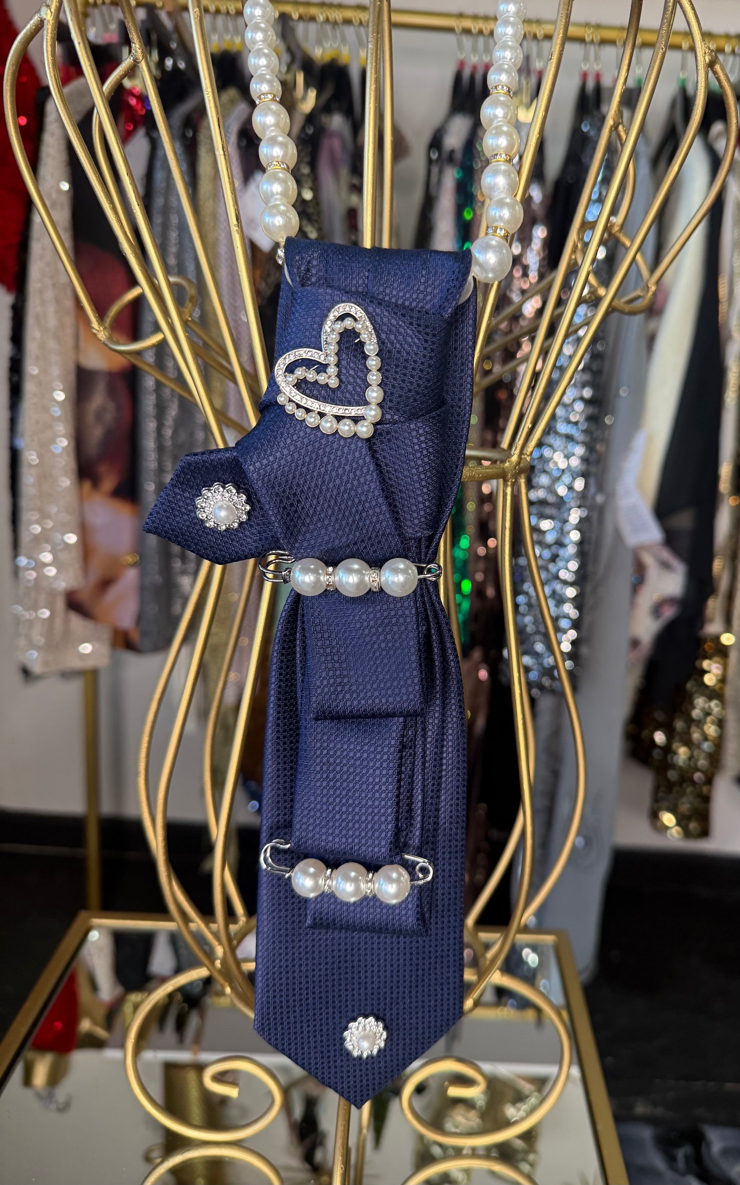 Custom Tie (Necklace Not Included)