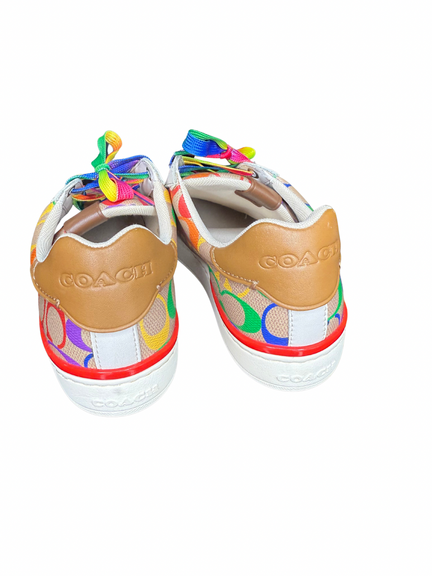 Rainbow Coach Sneakers