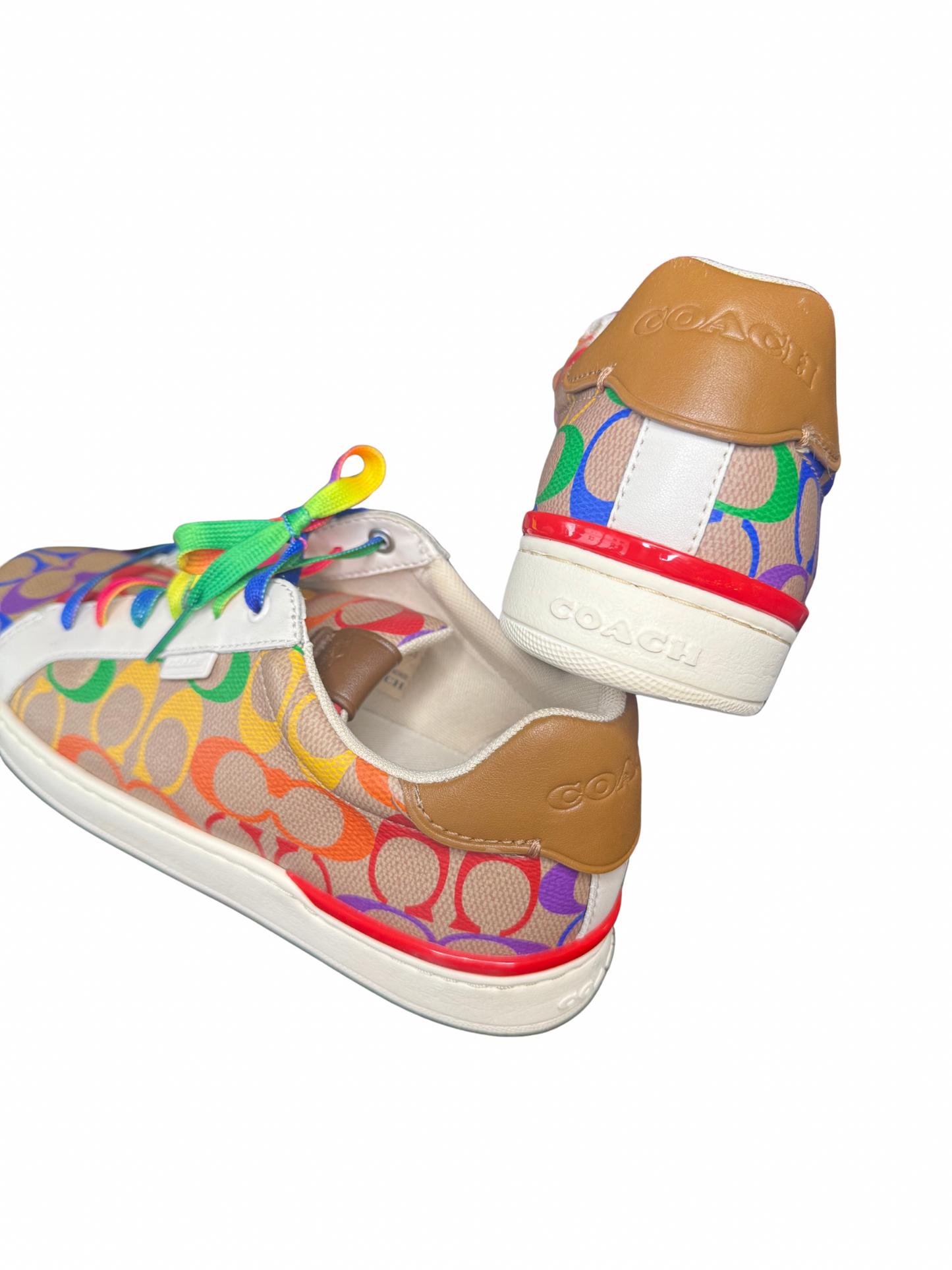 Rainbow Coach Sneakers