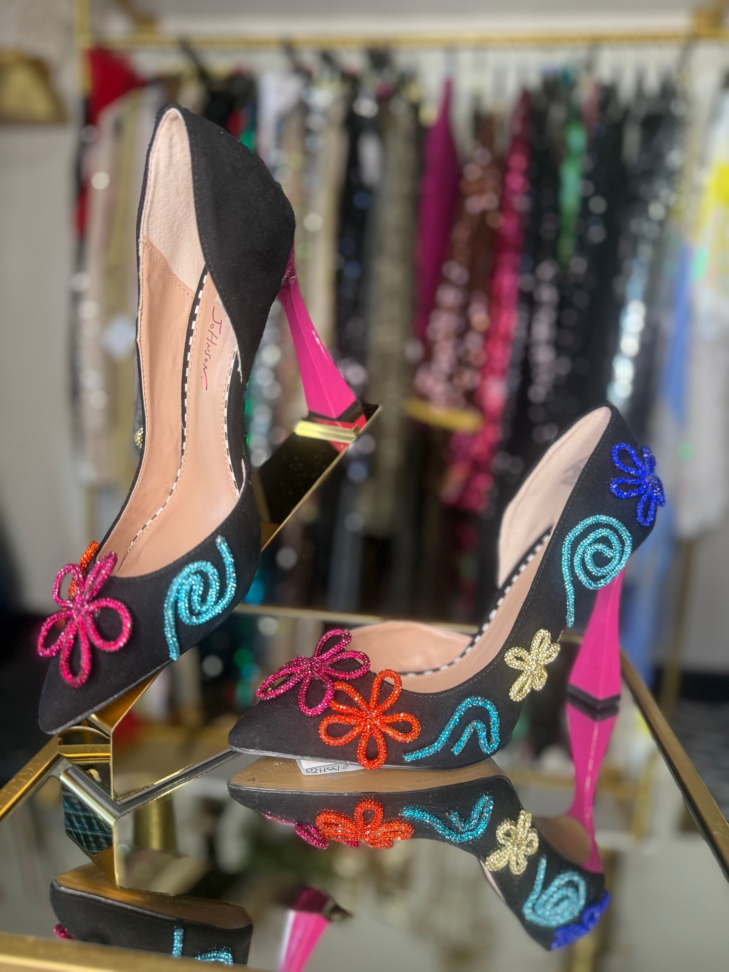 Kimara Bedazzled Heel