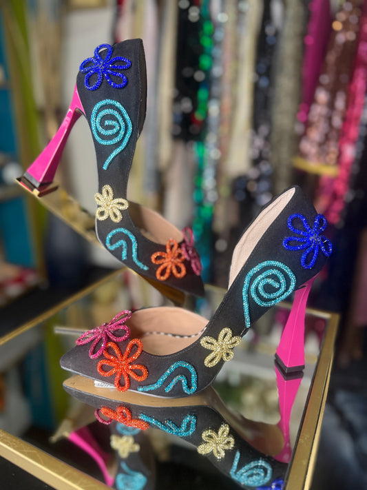 Kimara Bedazzled Heel