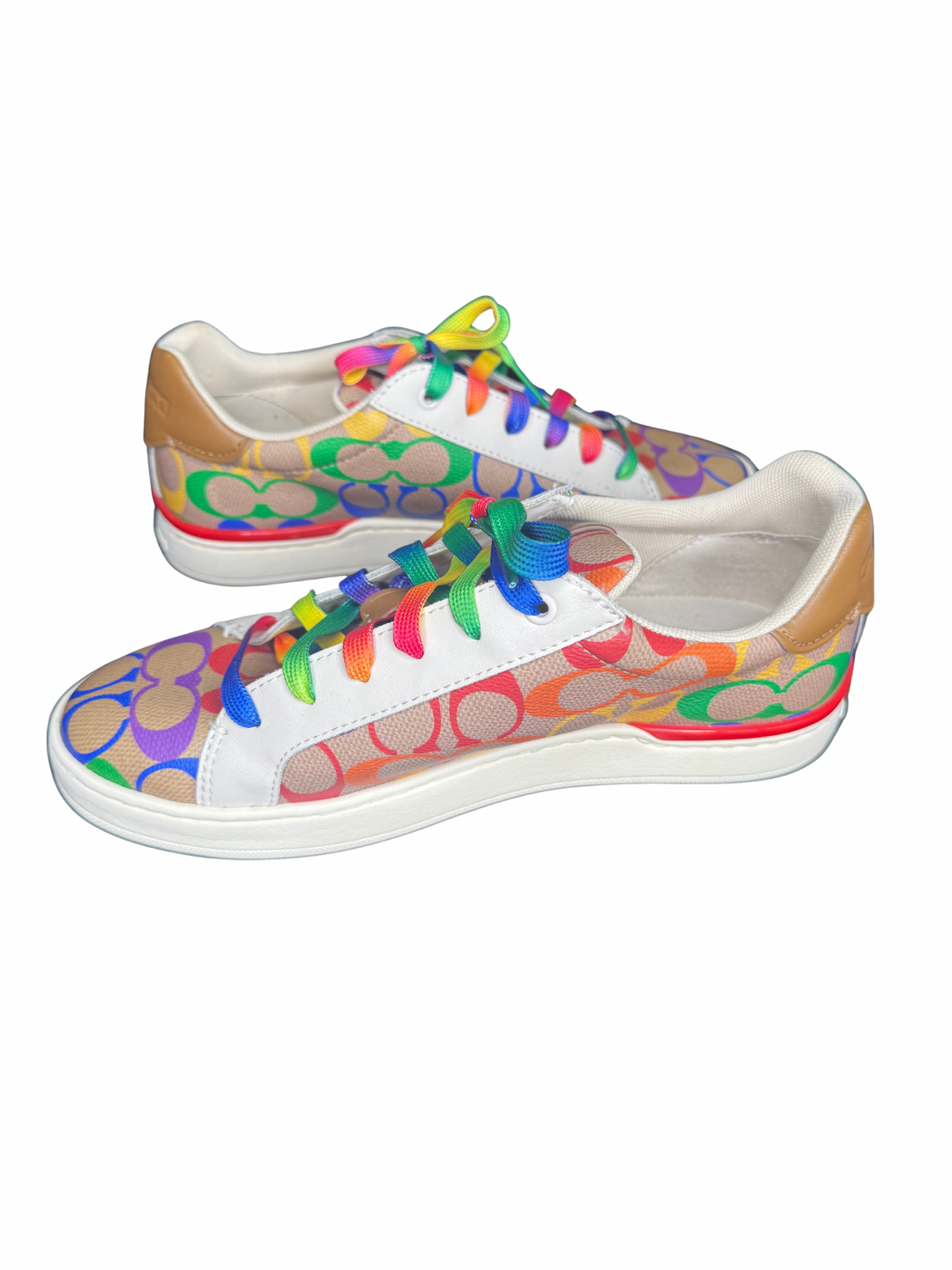 Rainbow Coach Sneakers