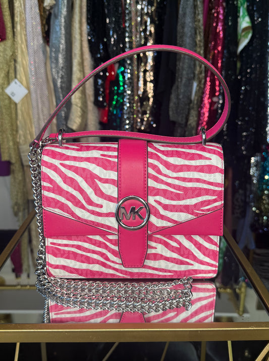 Greenwich Zebra Print Handbag