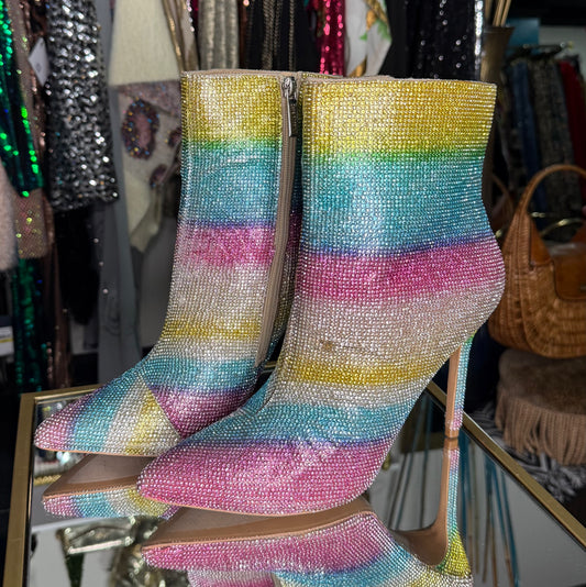 Rhinestone Booties