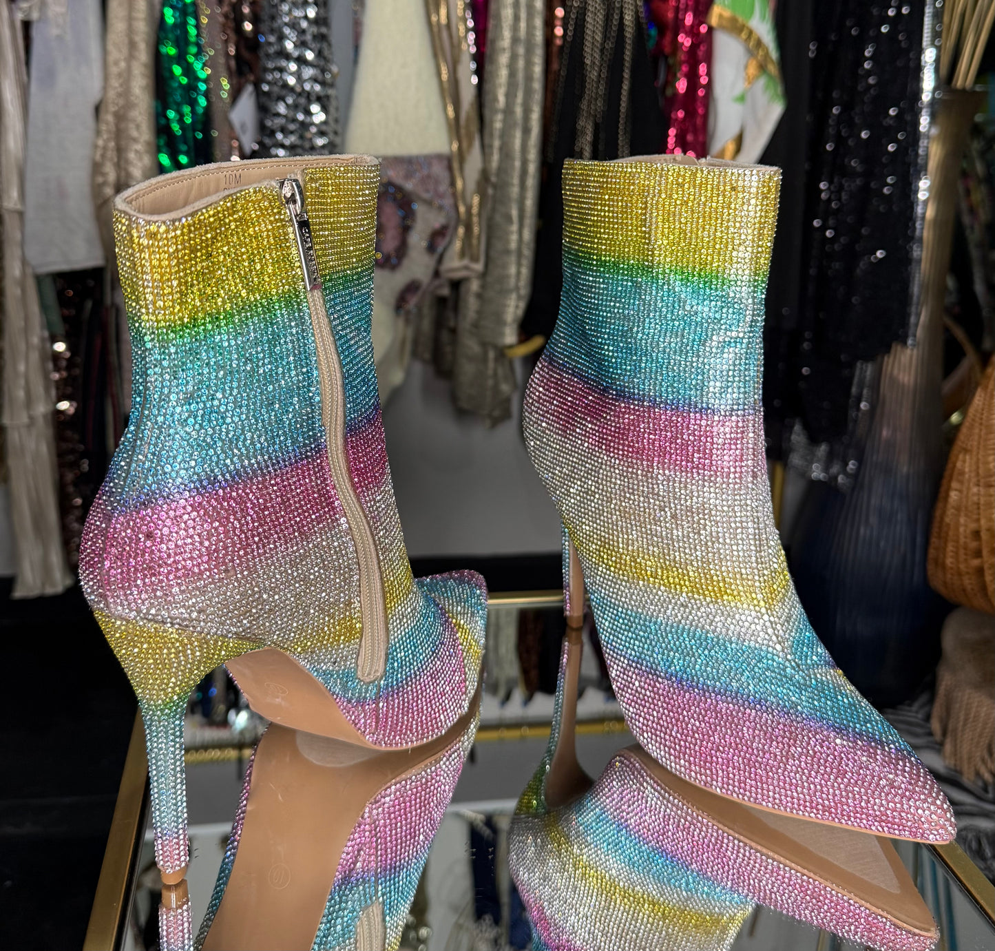 Rhinestone Booties