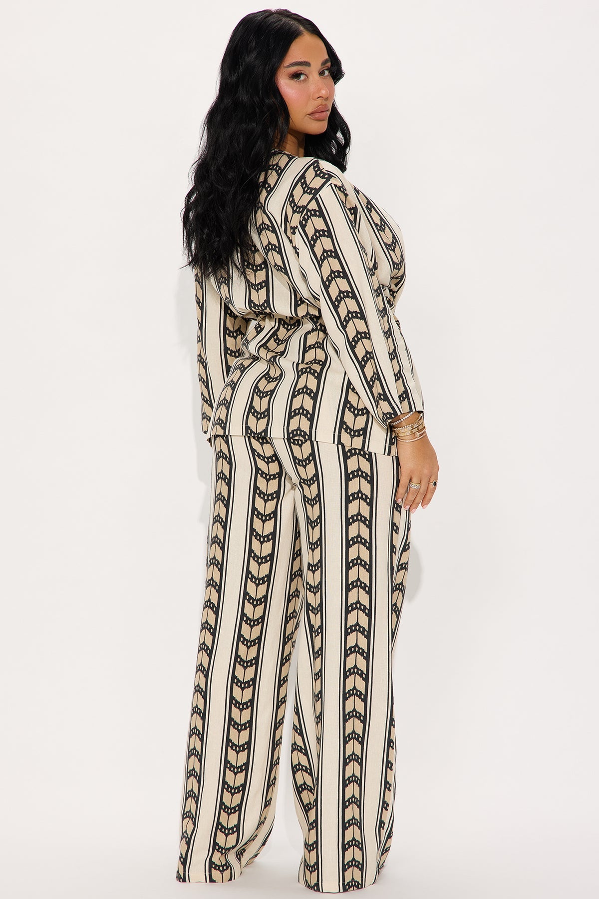 Boho Linen 2pc Pant Set