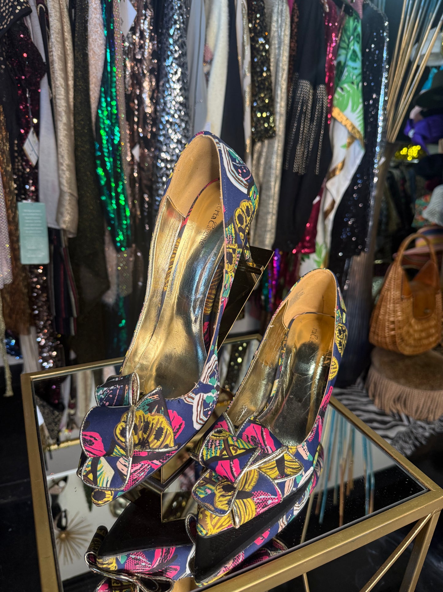 Torta Caliente Floral Heels