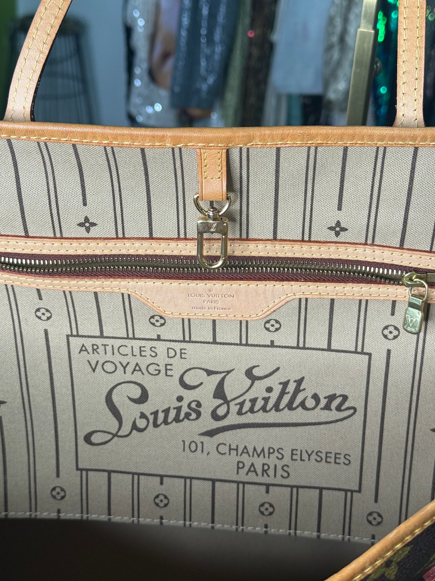 Certified Authentic LV Neverfull MM
