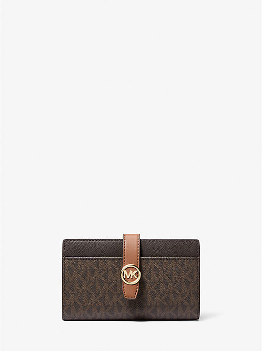 Michael Kors Greenwich Medium Signature Logo Wallet
