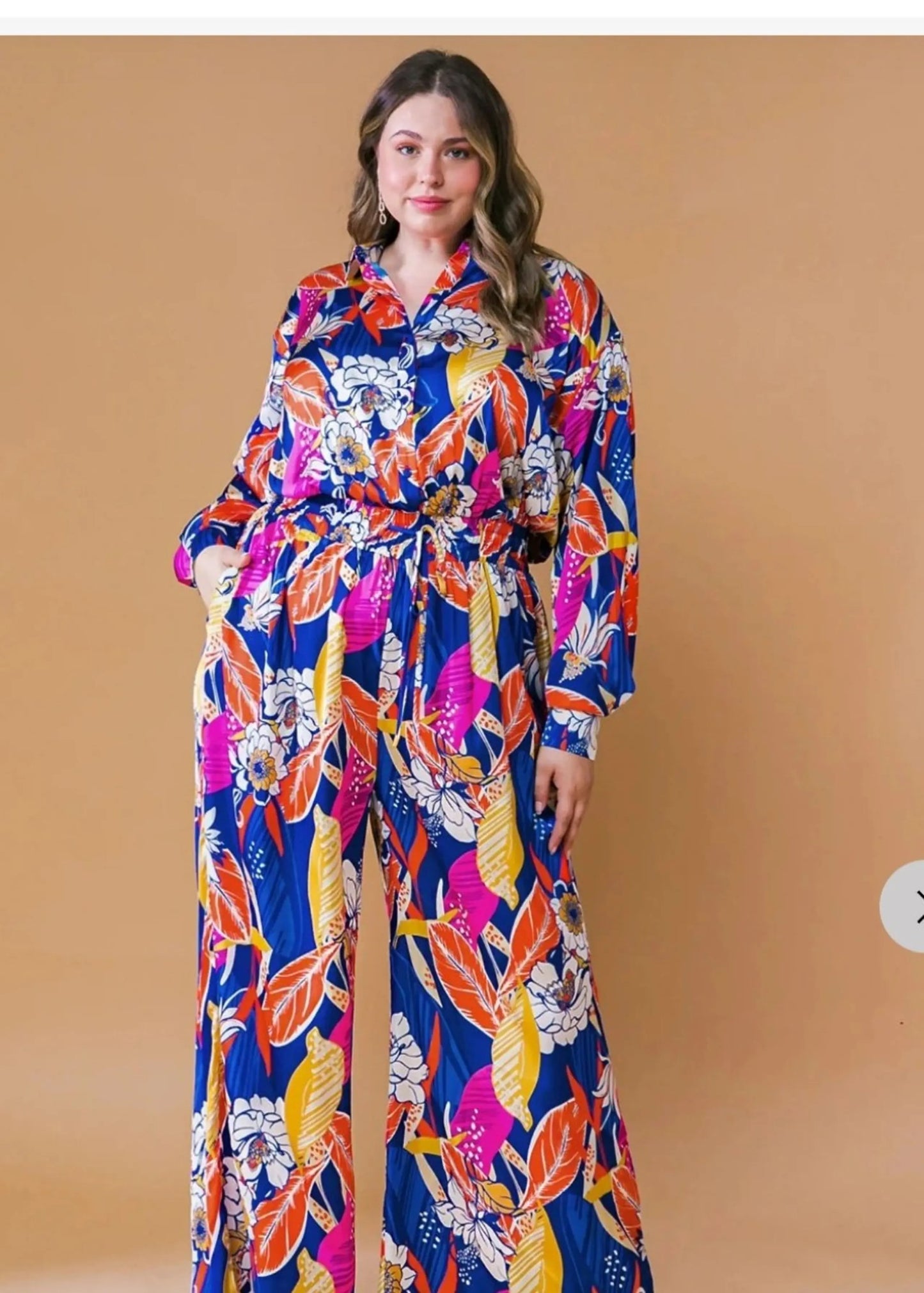 Flying Tomato Floral Jumpsuit