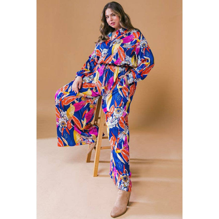 Flying Tomato Floral Jumpsuit